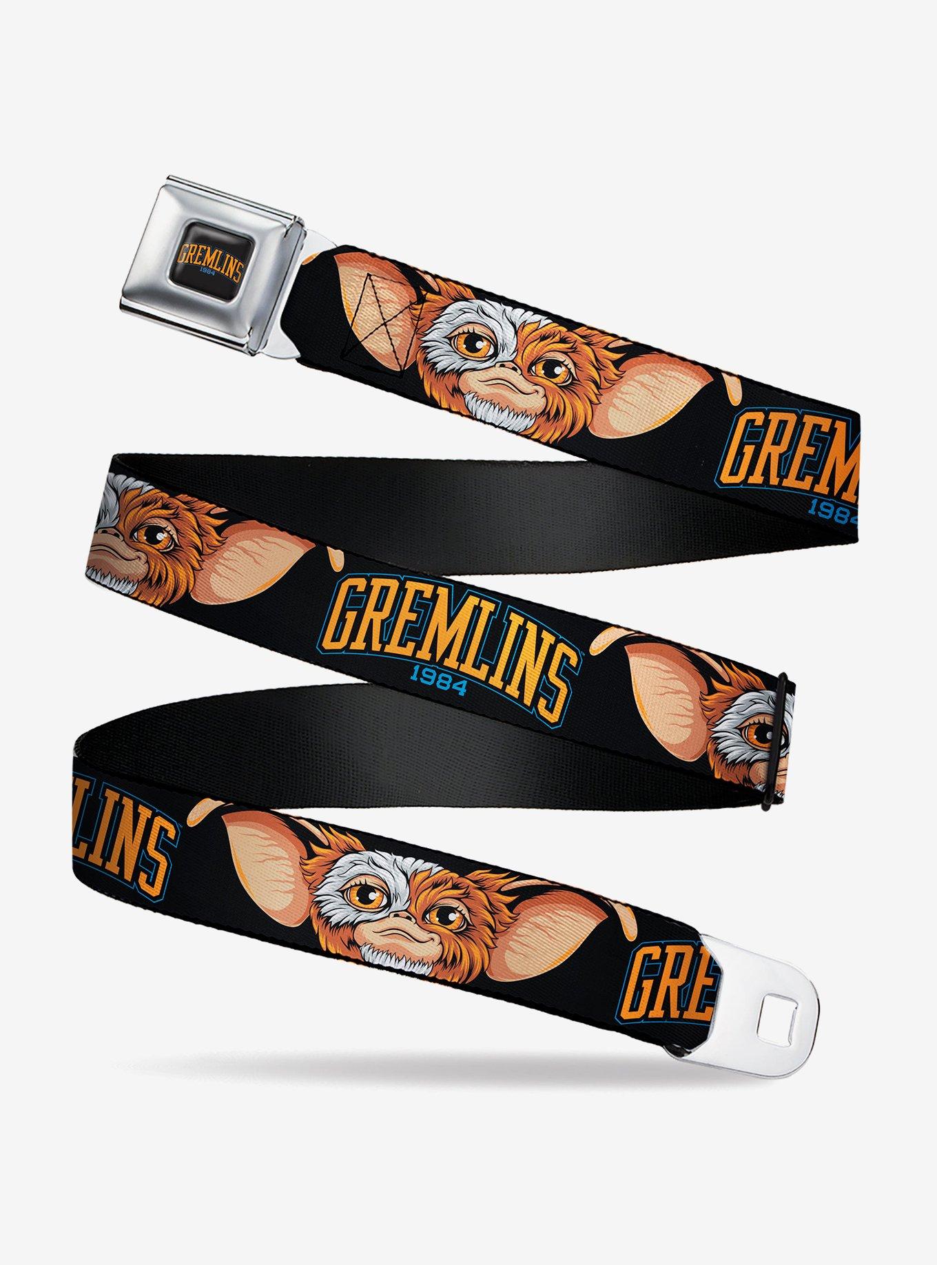 Gremlins 1984 Gizmo Face Close Up Youth Seatbelt Belt, , hi-res