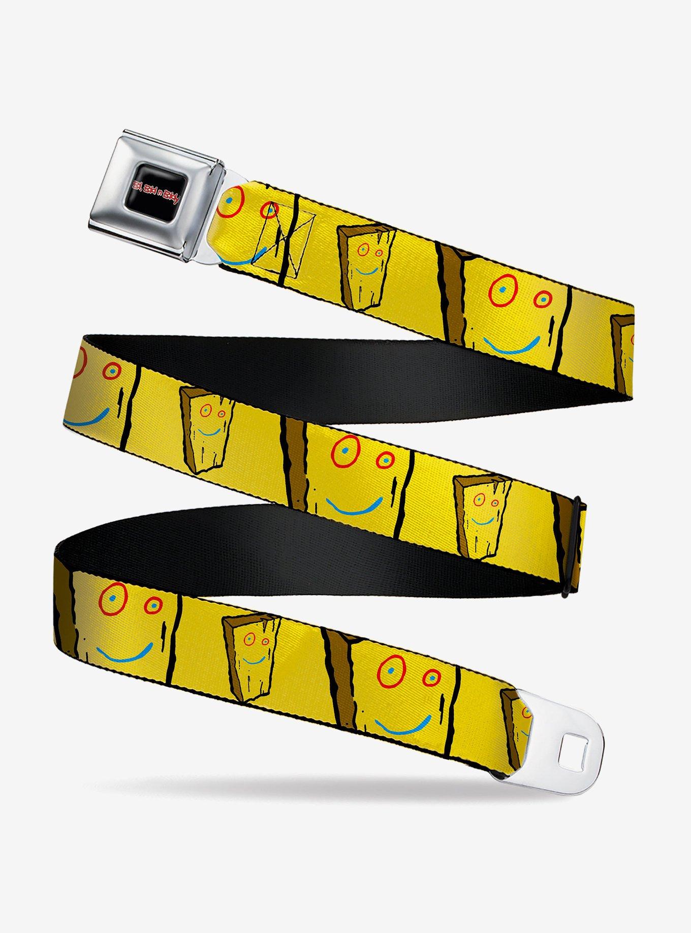 Ed, Edd N Eddy Plank Smiling Face Youth Seatbelt Belt, , hi-res