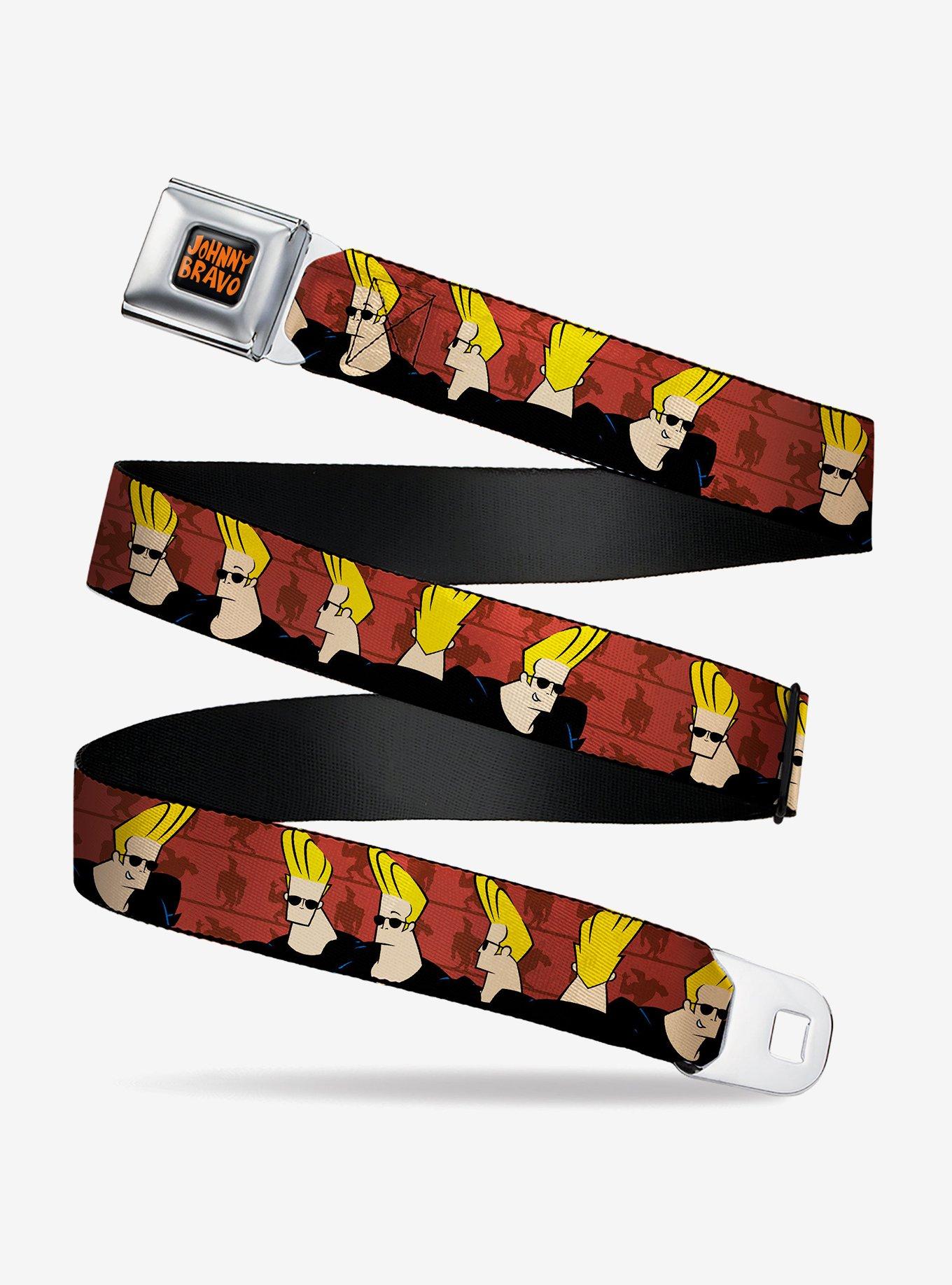 Johnny Bravo Pose Turns Youth Seatbelt Belt, , hi-res