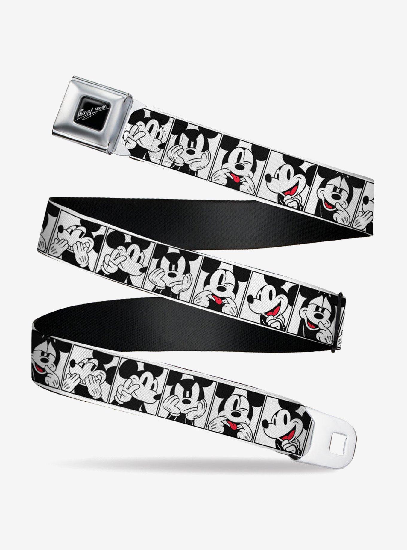 Disney Mickey Mouse Expression Blocks Youth Seatbelt Belt, , hi-res