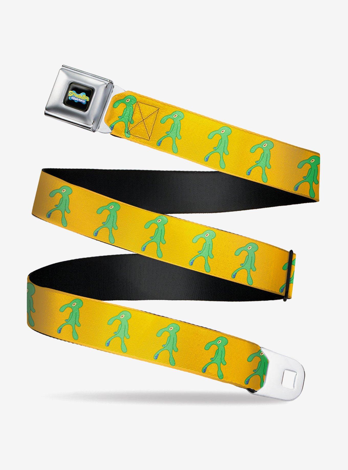 SpongeBob SquarePants Squidward Bold And Brash Painting Youth Seatbelt Belt, , hi-res