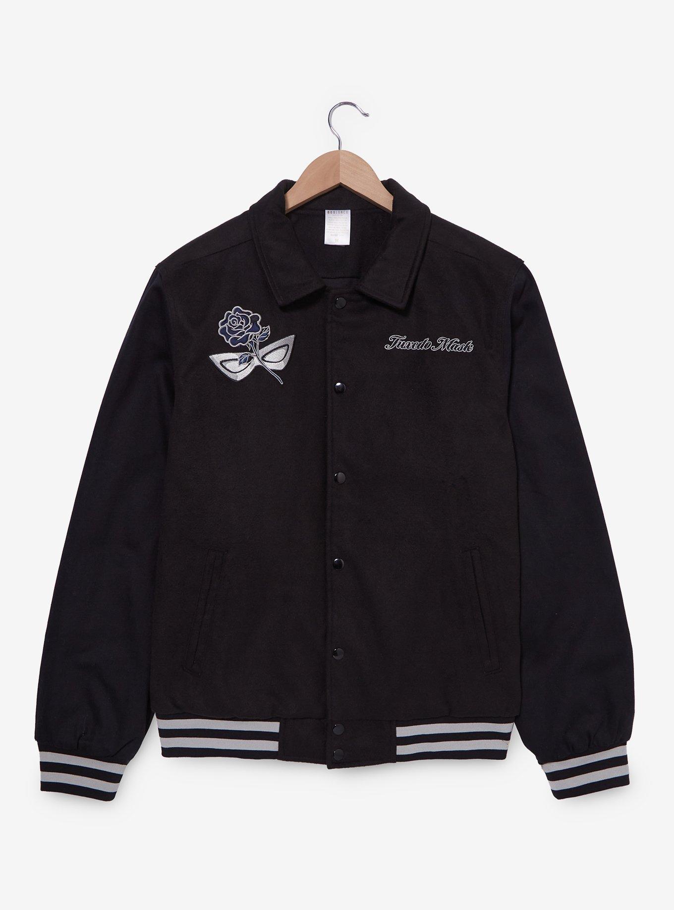 Pretty Guardian Sailor Moon Tuxedo Mask Icons Bomber Jacket - BoxLunch Exclusive, , hi-res