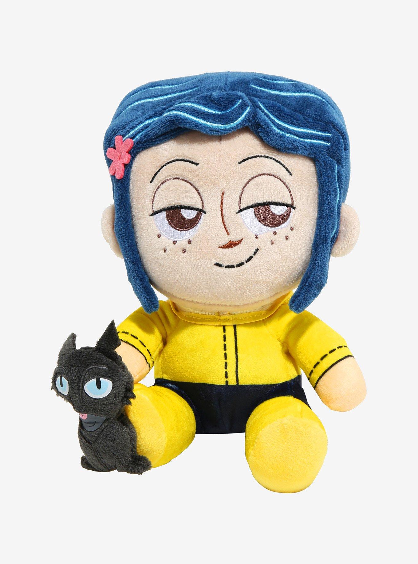 Coraline With Cat Plush, , hi-res