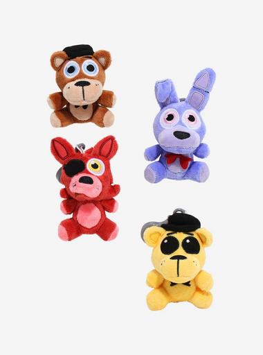 Five Nights At Freddy's Character Blind Box Plush Key Chain Hot
