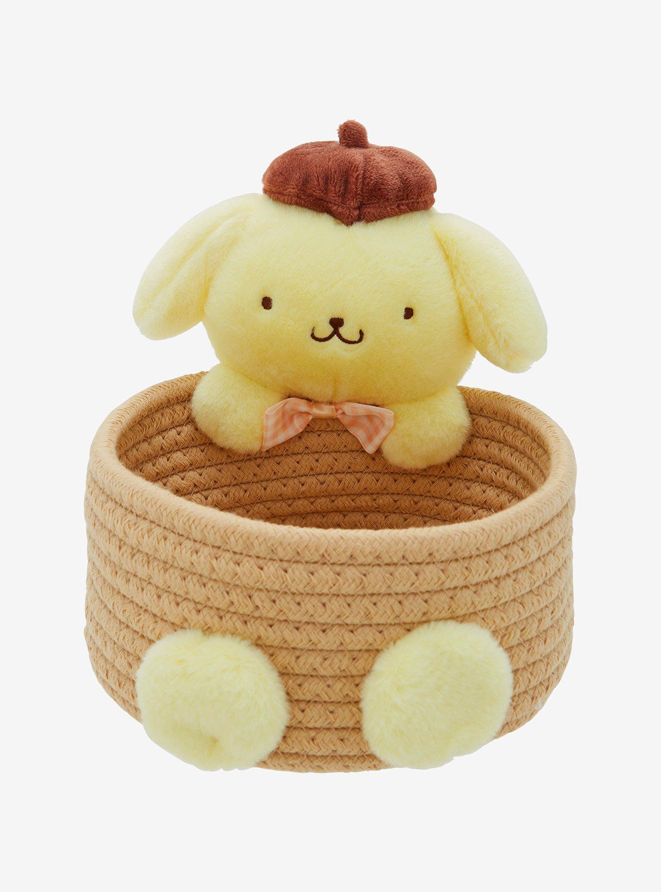 Pompompurin Plush Basket, , hi-res