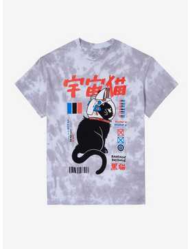 Astro Cat Tie-Dye T-Shirt By Bandage Brigade, , hi-res