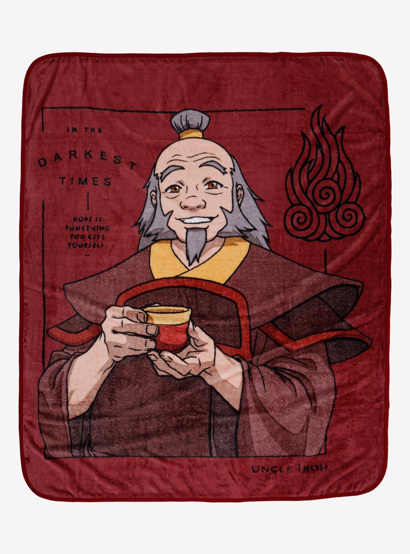 Avatar: The Last Airbender Iroh Quote Throw Blanket, , hi-res