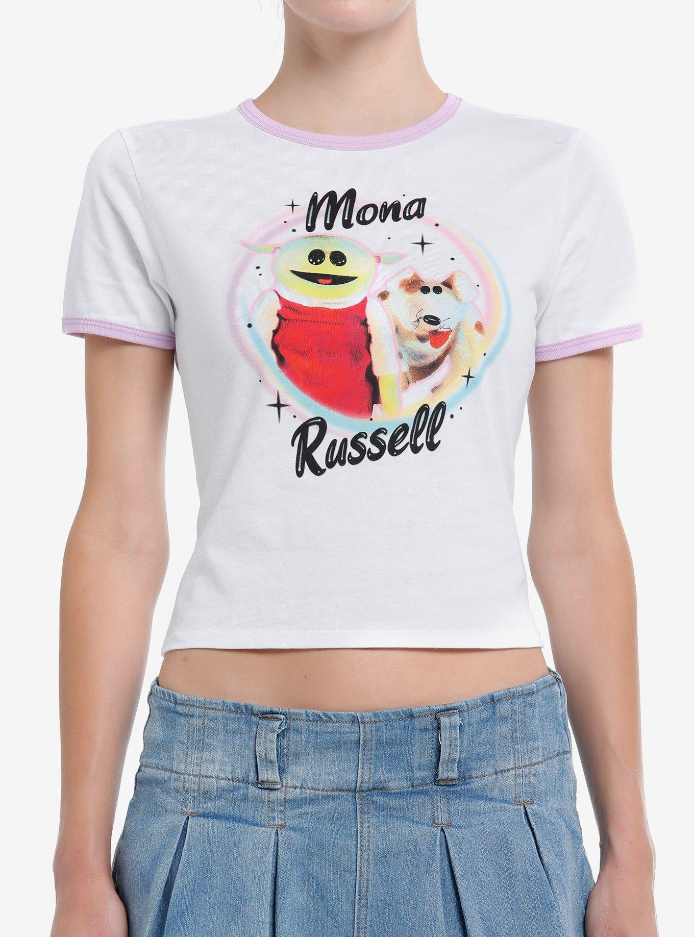 Nanalan' Mona Russell Spray Paint Ringer Girls Baby T-Shirt, , hi-res