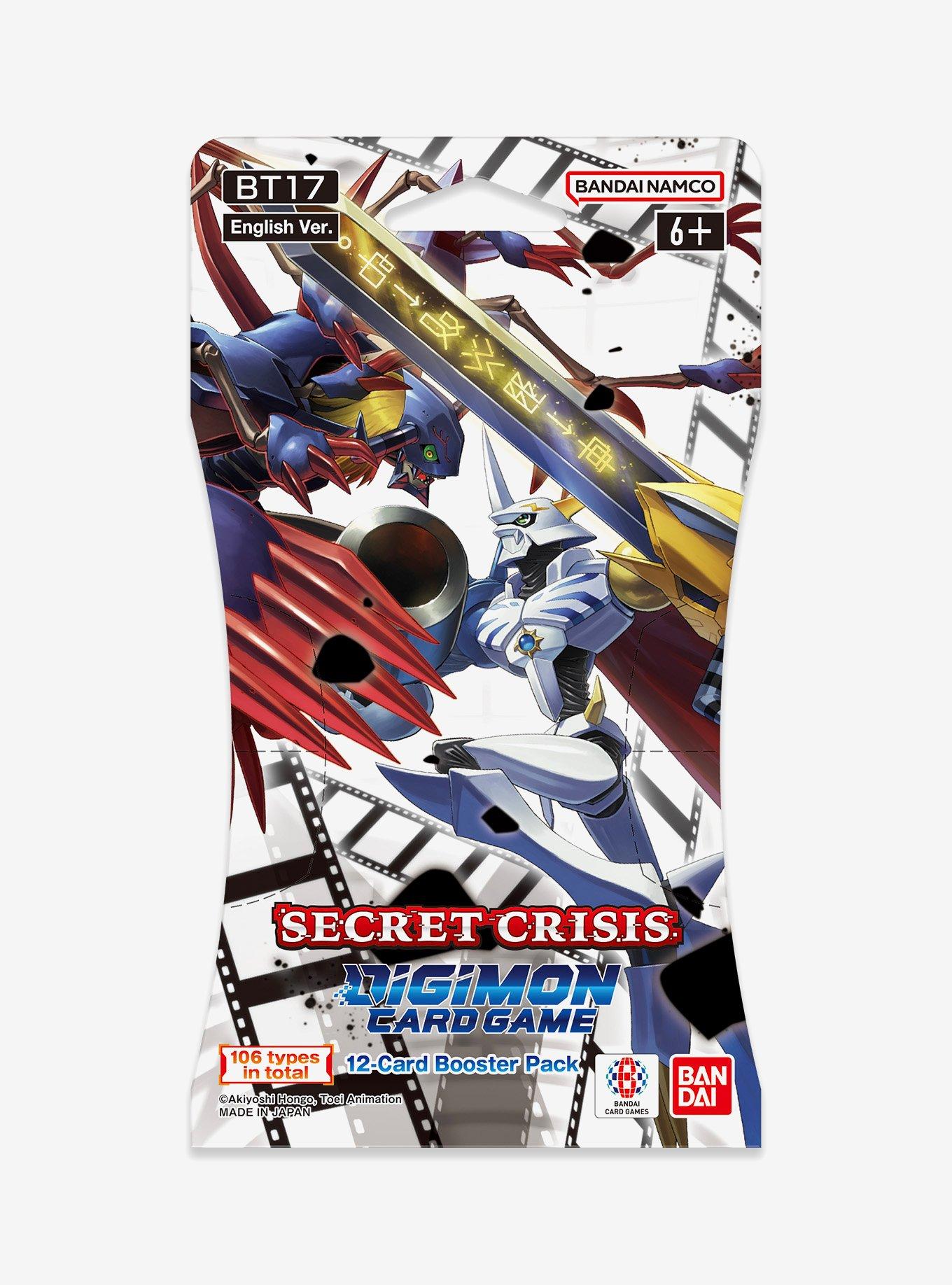 Digimon Secret Crisis Booster Pack