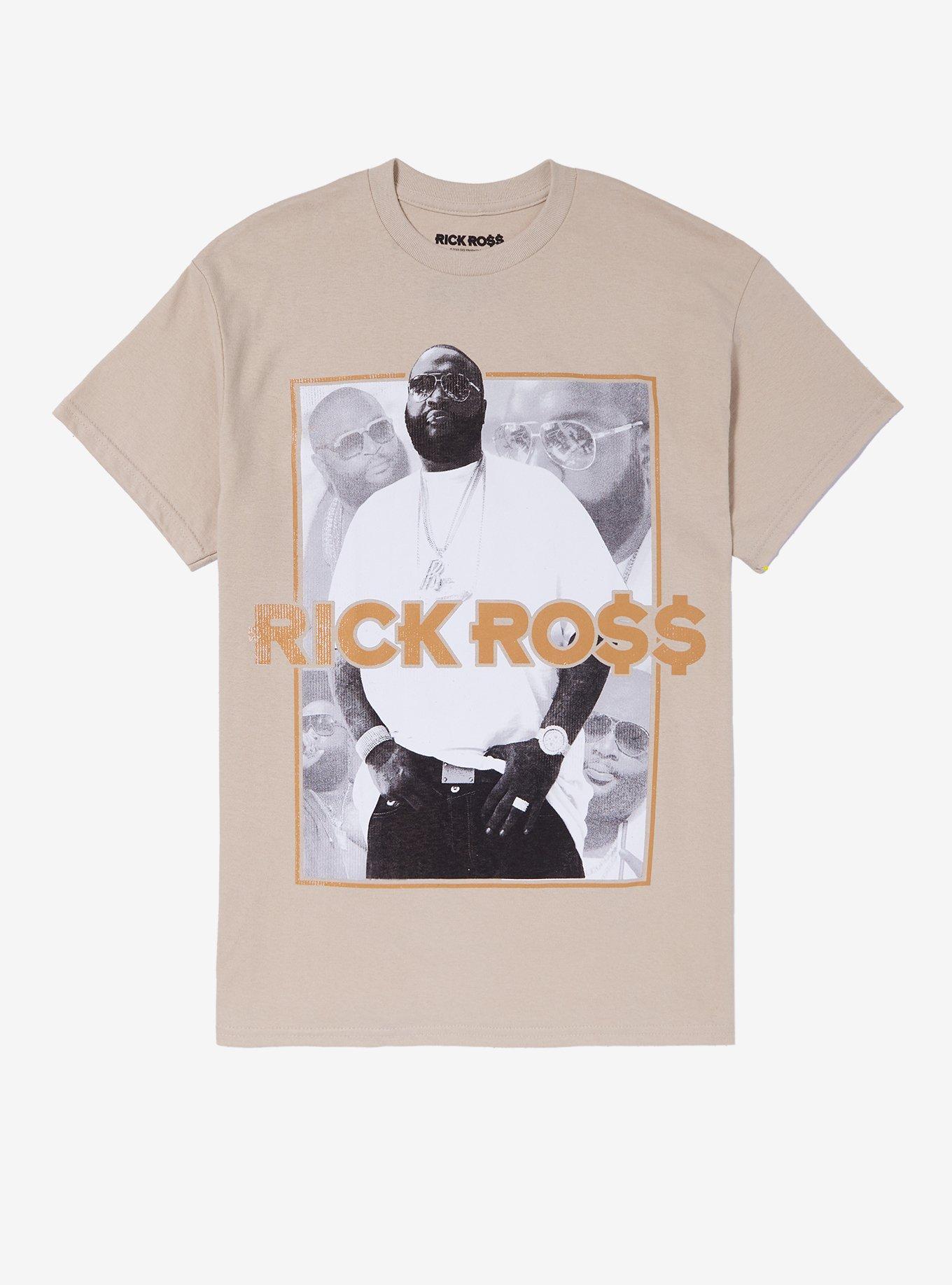 Rick Ross Photo Collage T-Shirt, NATURAL, hi-res