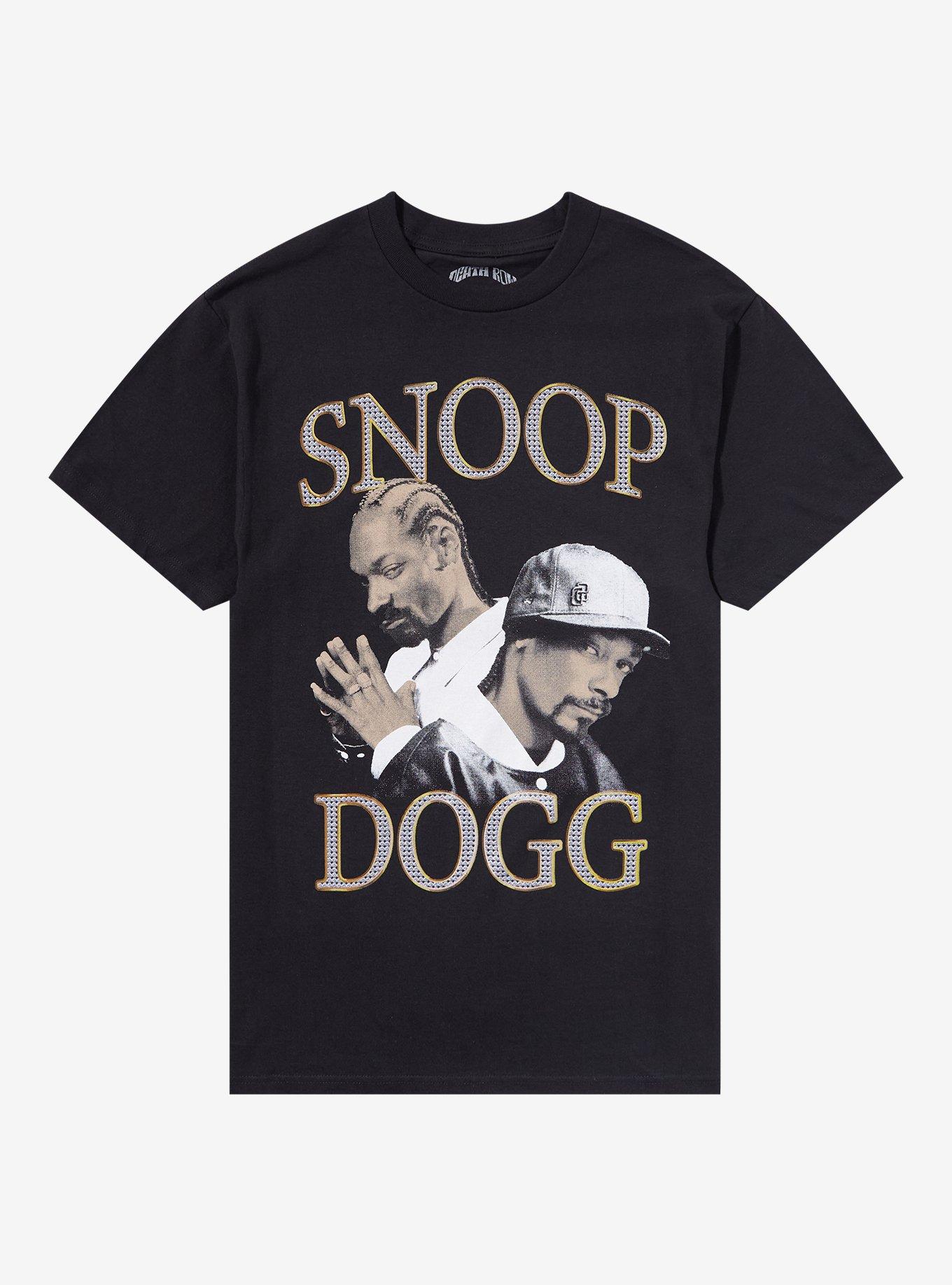 Snoop Dogg Double Portrait T-Shirt, CHARCOAL  GREY, hi-res