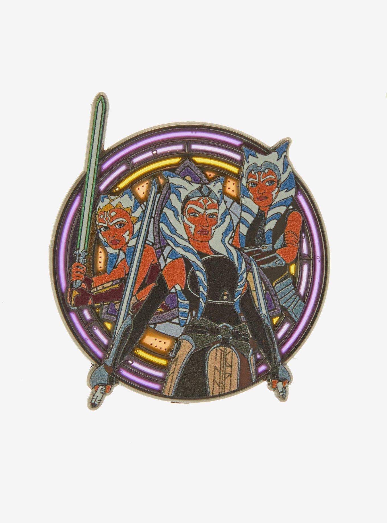 Her Universe Star Wars Ahsoka Tano Collage Pin Her Universe Exclusive