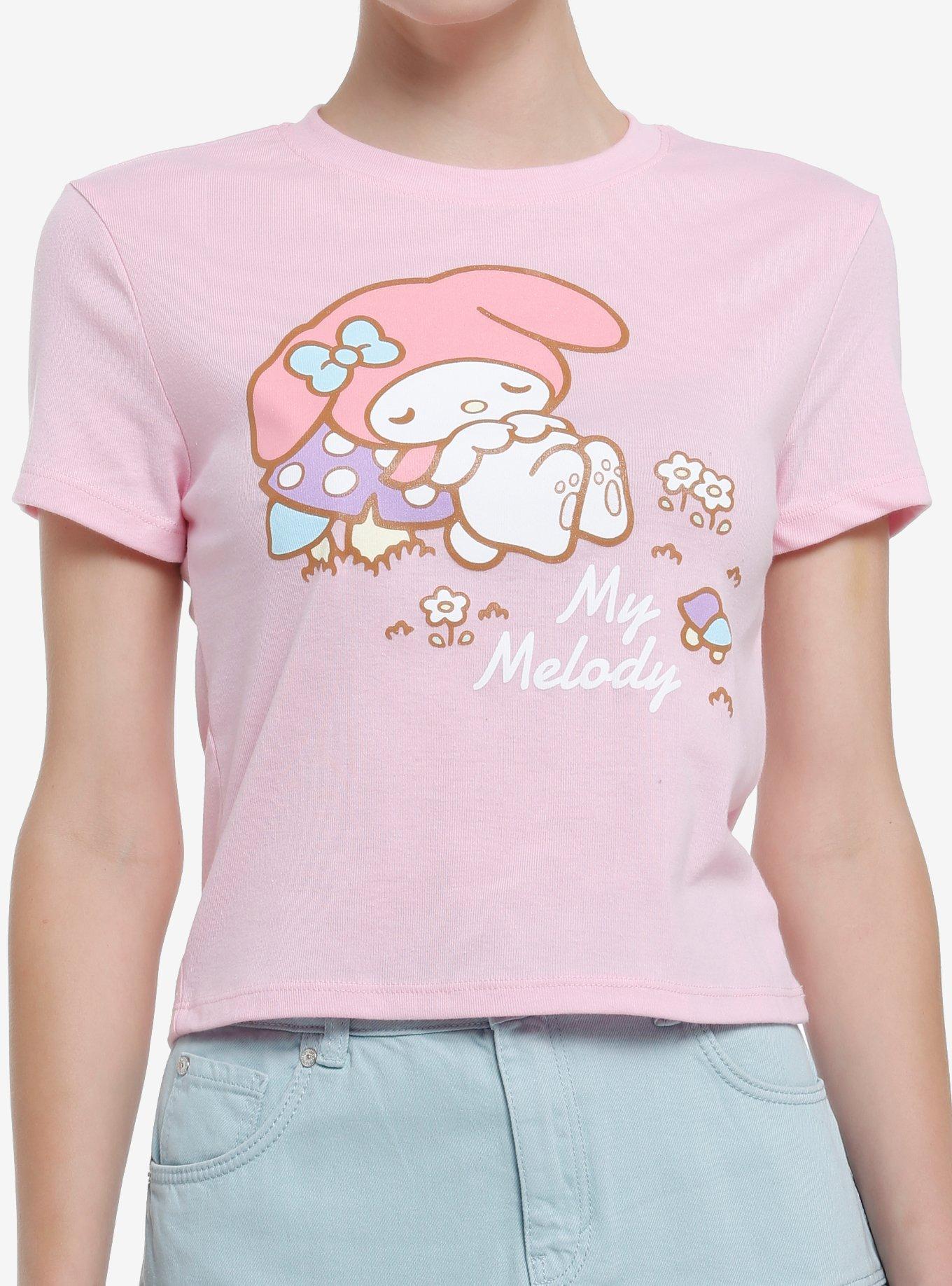My Melody Sleeping Girls Baby T-Shirt, MULTI, hi-res