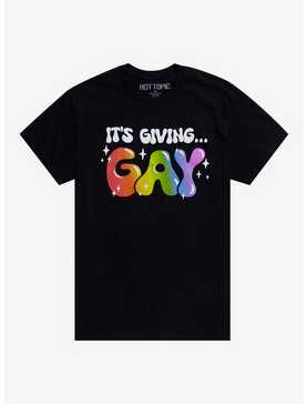 It's Giving Gay T-Shirt, , hi-res