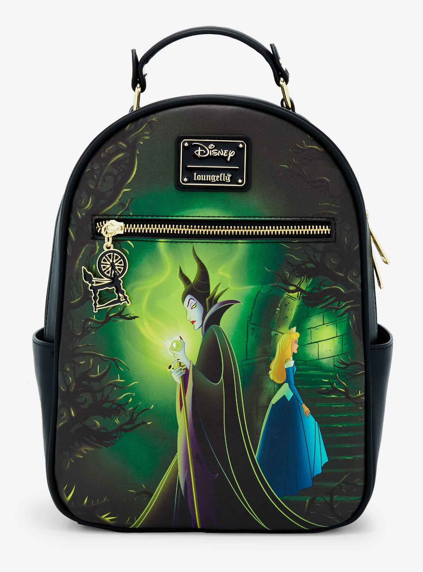 Loungefly PALM Exclusive DEC Re-Release Mini Backpack - Sleeping Beauty & Malefi deals