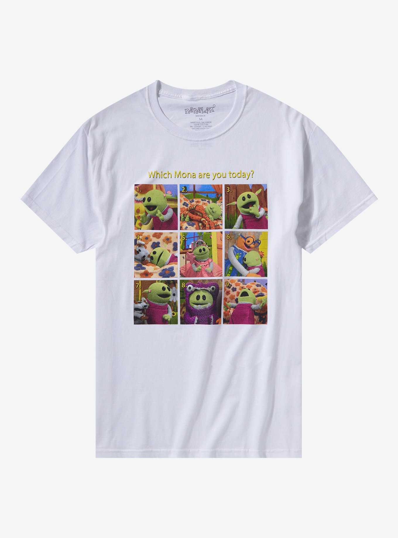 Nanalan' Mona Mood Grid T-Shirt, , hi-res