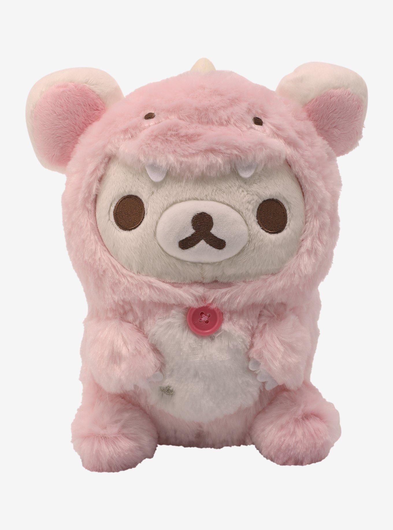 Korilakkuma Pink Dinosaur Plush, , hi-res