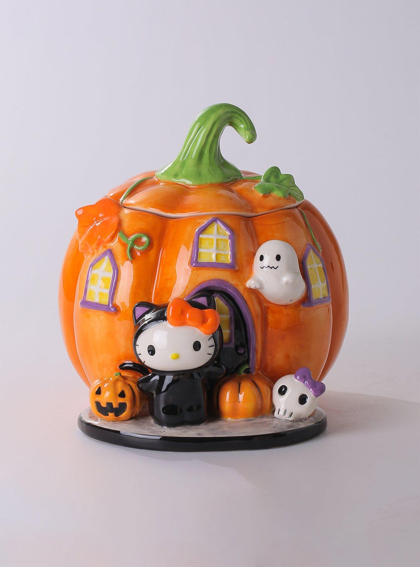 Blue Sky Hello Kitty Pumpkin House Candy Dish, , hi-res