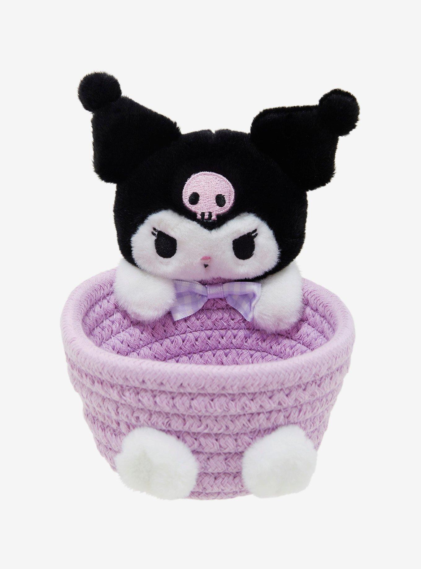 Kuromi Plush Mini Basket, , hi-res