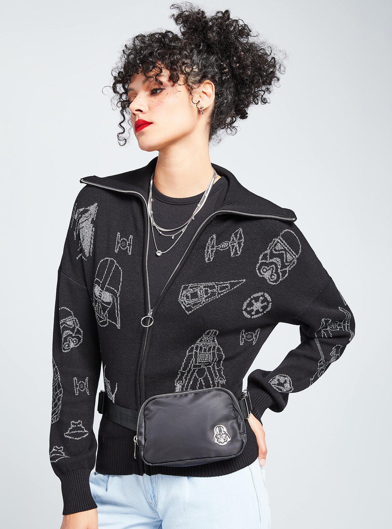 Star Wars Dark Side Icons Zippered Women's Sweater