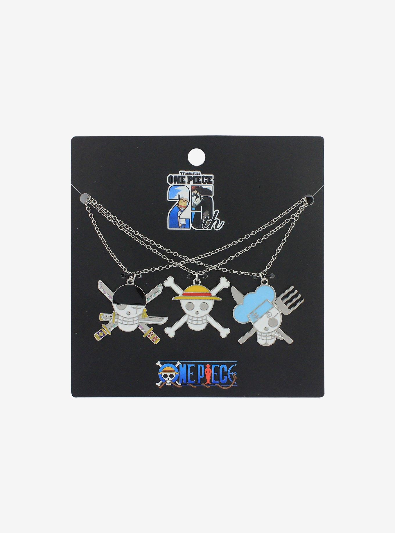 One Piece Monster Trio Charm Necklace Set, , hi-res