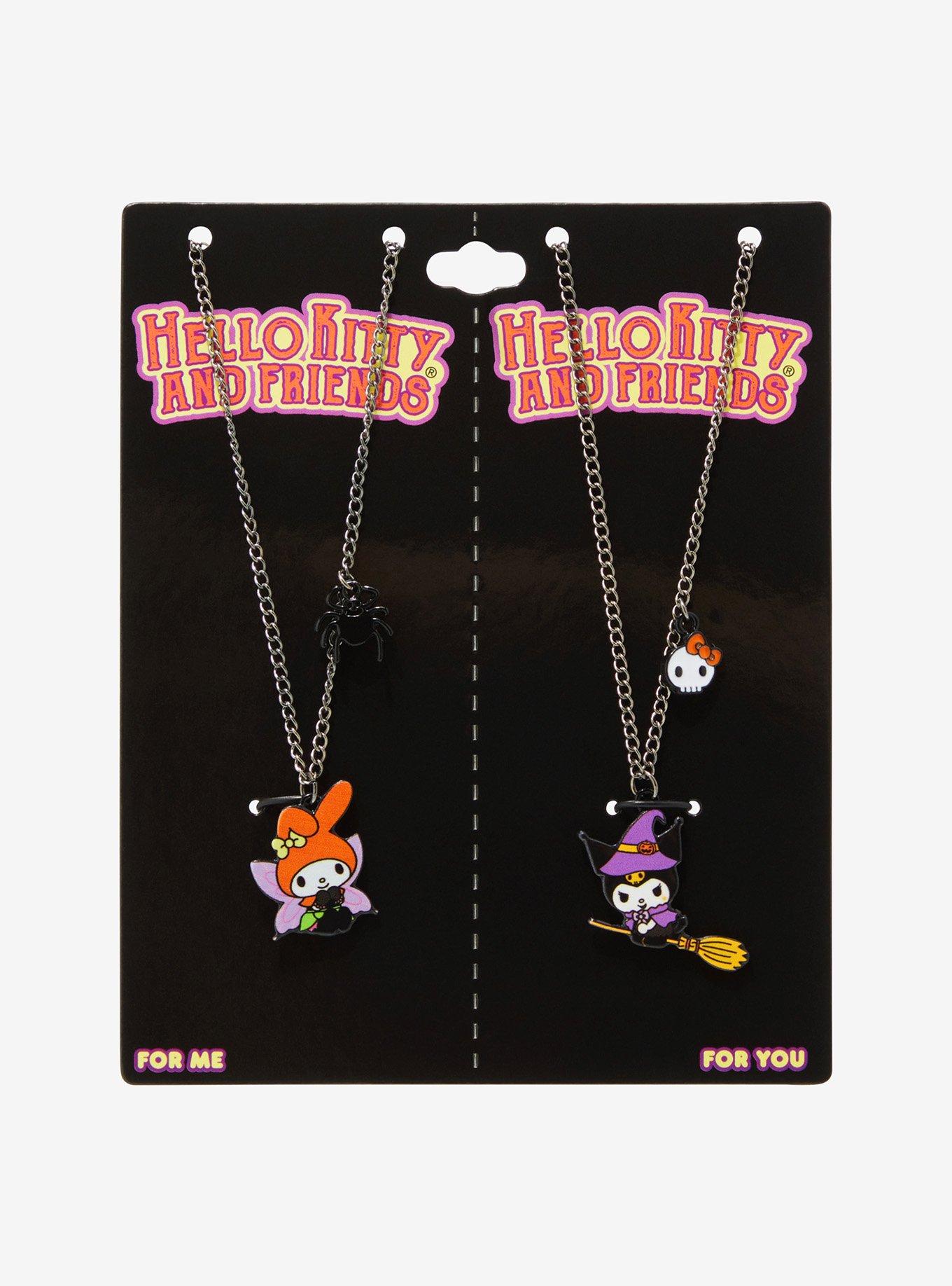 My Melody & Kuromi Halloween Costume Best Friend Necklace Set, , hi-res