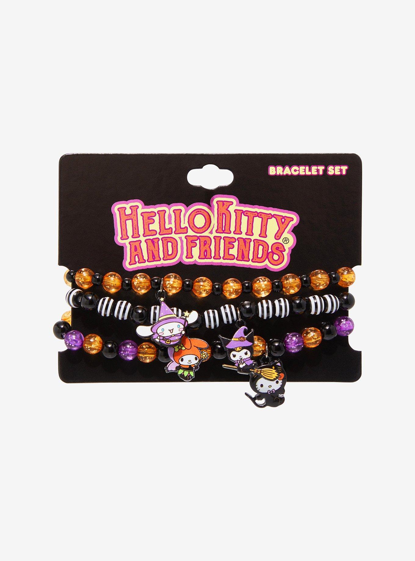 Hello Kitty And Friends Halloween Costume Bead Bracelet Set