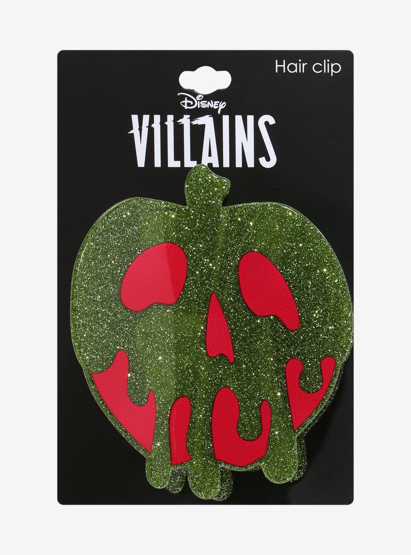 Disney Villains Poison Apple Glitter Claw Hair Clip, , hi-res