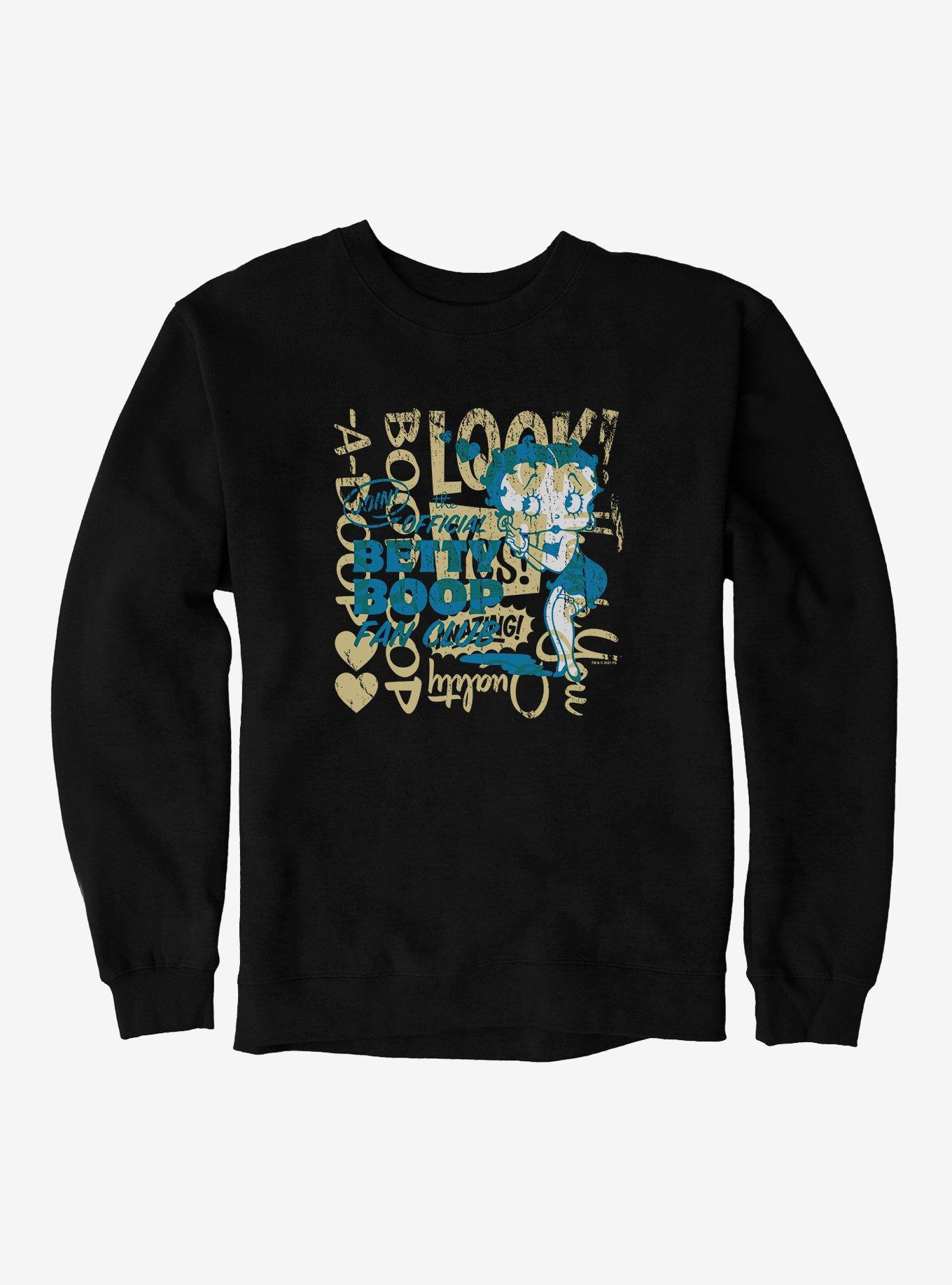 Betty Boop Official Fan Club Sweatshirt
