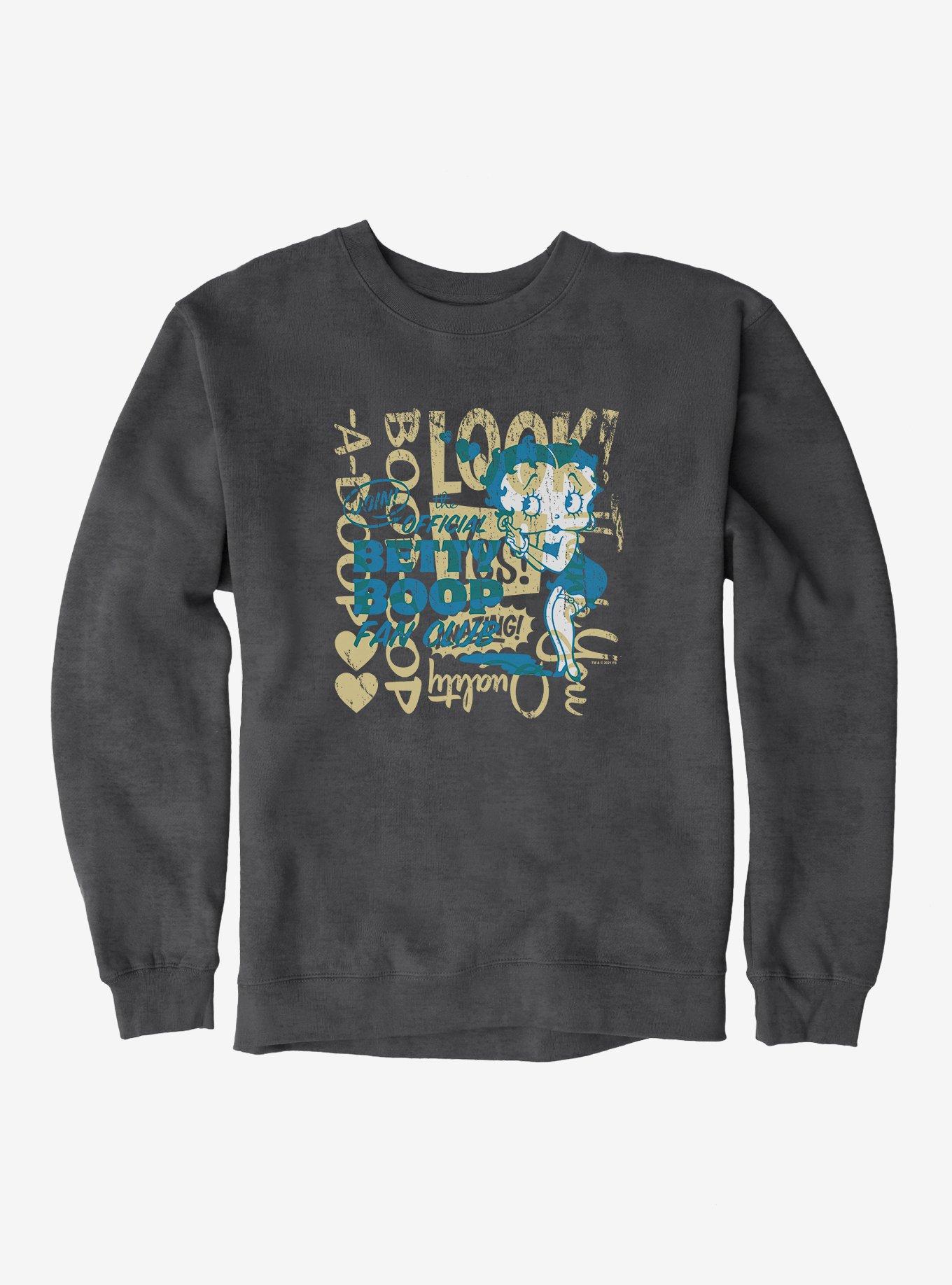 Betty Boop Official Fan Club Sweatshirt, , hi-res