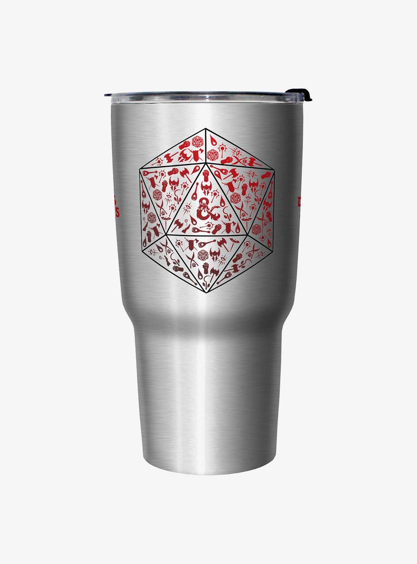 Dungeons & Dragons D20 Fill Travel Mug, , hi-res