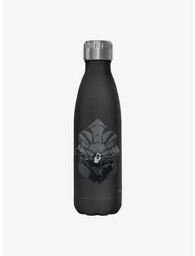 Overwatch Reinhardt Hammer Badge Stainless Steel Water Bottle, , hi-res