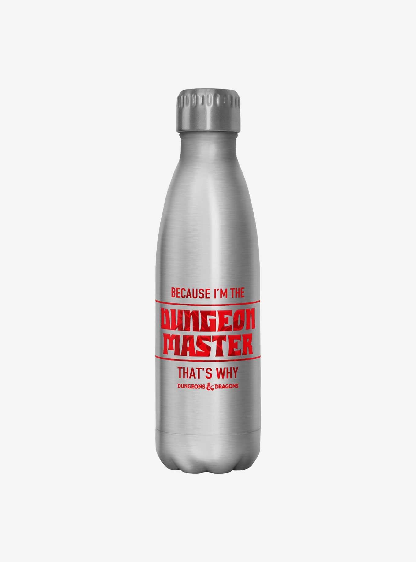 Dungeons & Dragons I'm The Dungeon Master Stainless Steel Water Bottle, , hi-res