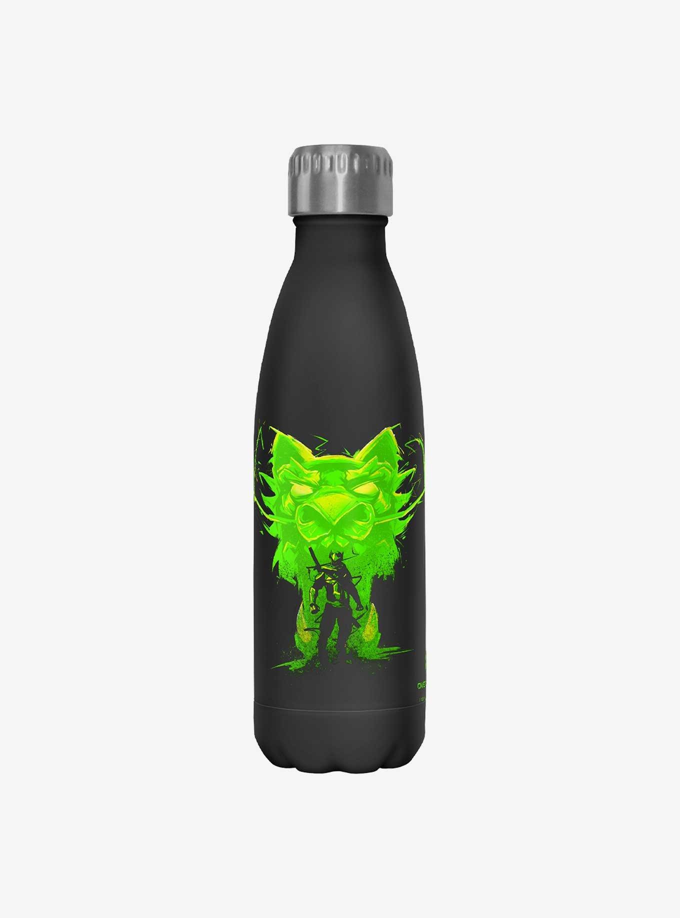Overwatch Genji Green Dragon Stainless Steel Water Bottle, , hi-res