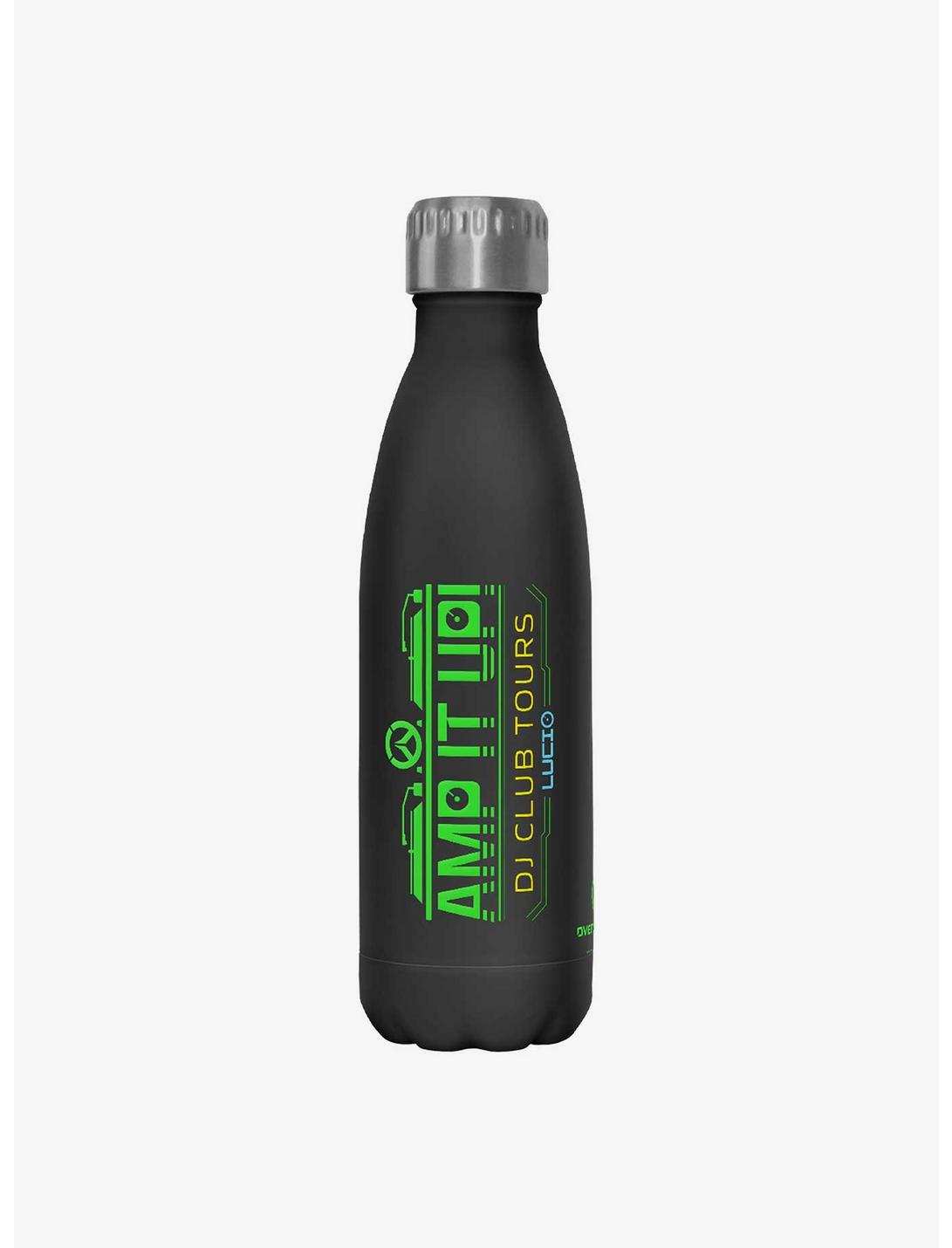 Overwatch Lucio Amping It Up Stainless Steel Water Bottle, , hi-res