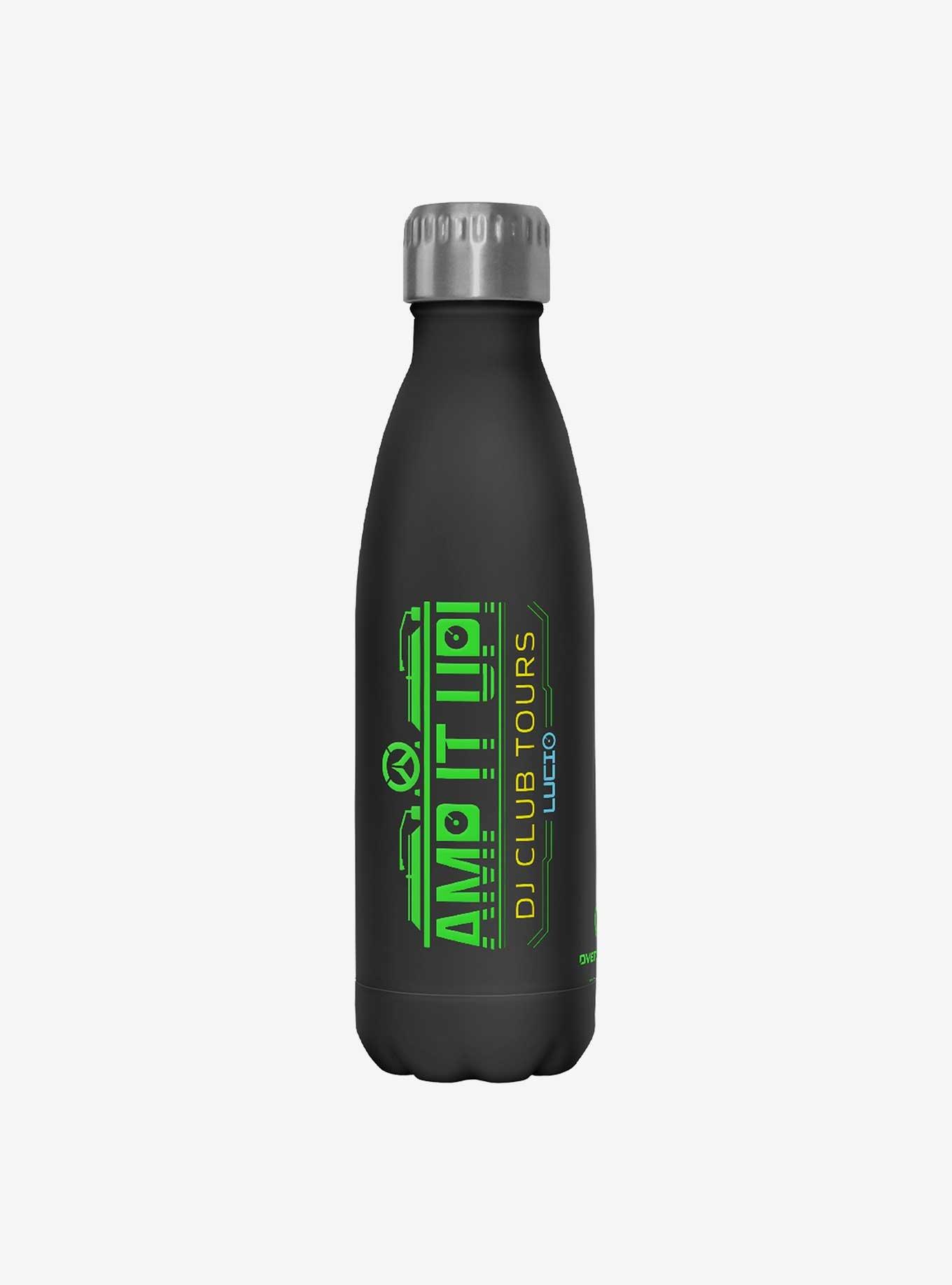 Overwatch Lucio Amping It Up Stainless Steel Water Bottle, , hi-res