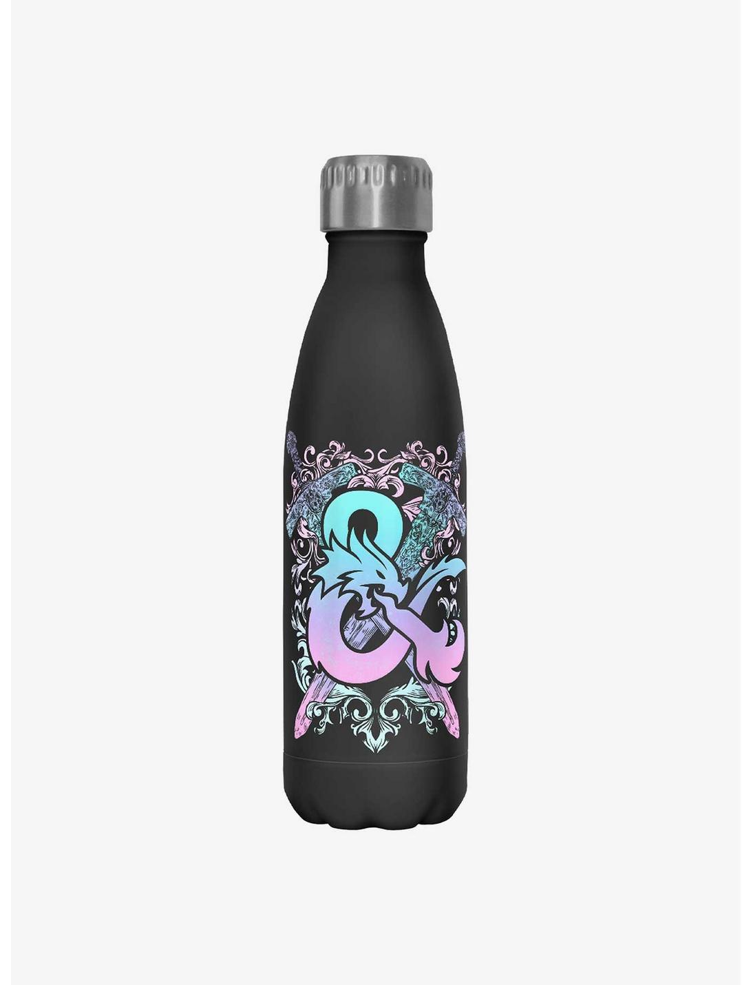 Dungeons & Dragons Pastel Logo Stainless Steel Water Bottle, , hi-res