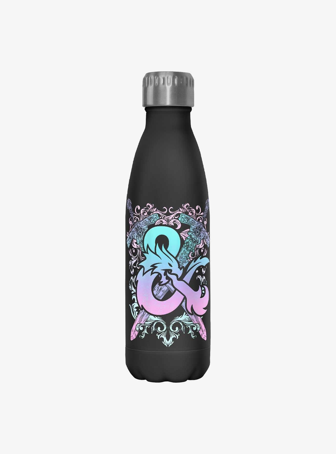 Dungeons & Dragons Pastel Logo Stainless Steel Water Bottle, , hi-res