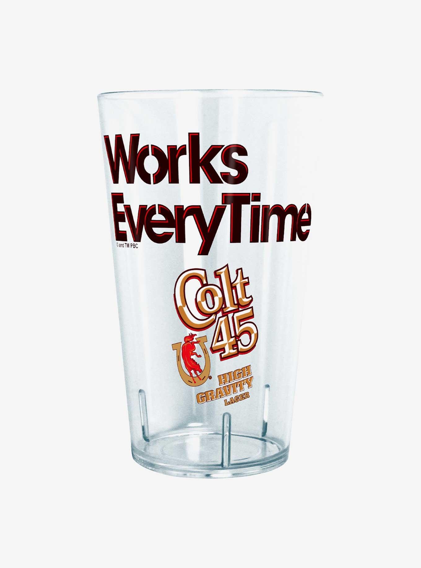 Pabst Blue Ribbon Working Lager Colt 45 Tritan Cup, , hi-res