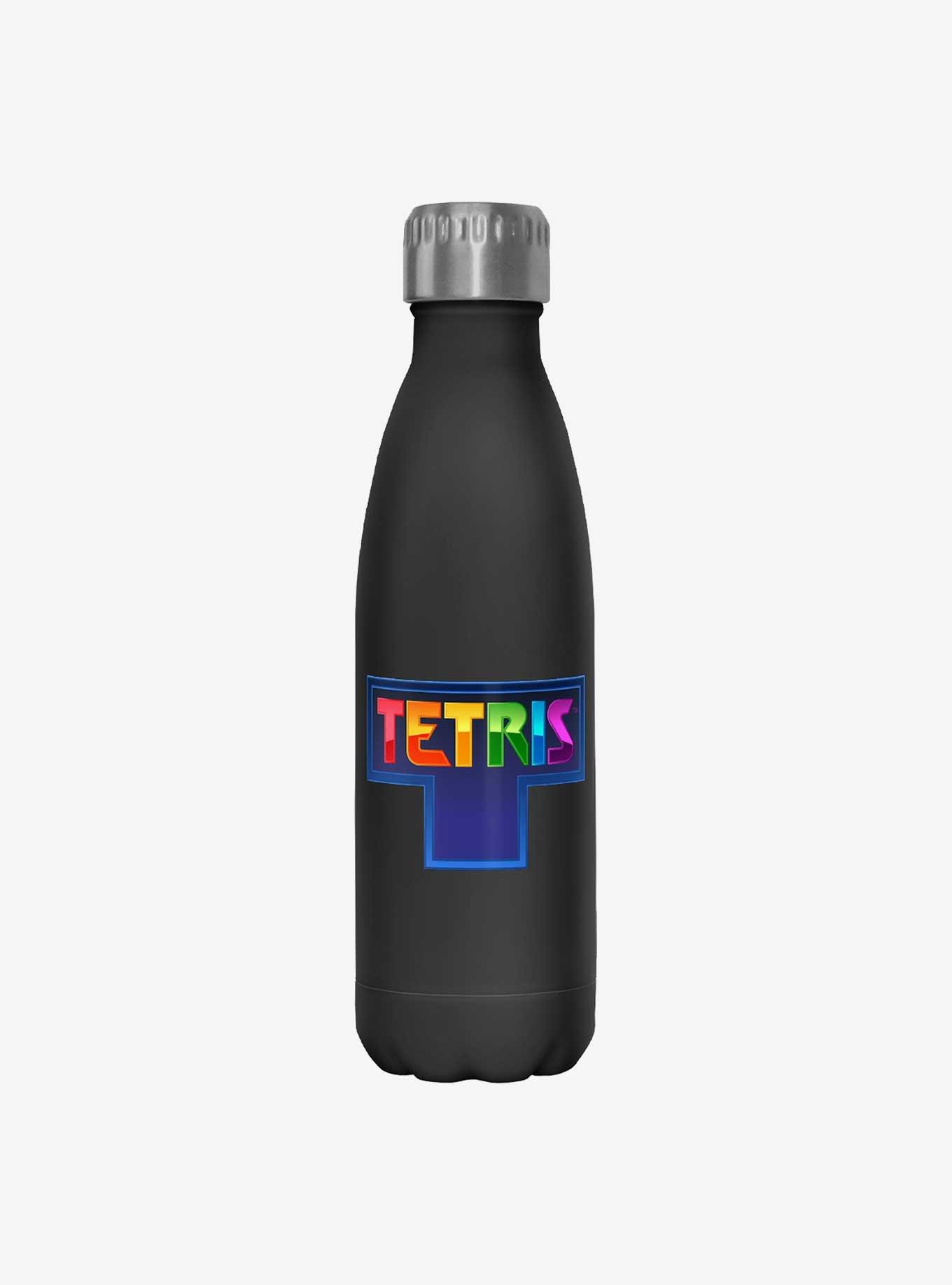 Tetris Big Logo Stainless Steel Water Bottle, , hi-res