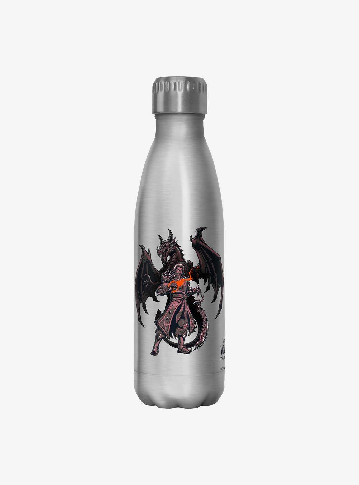 World of Warcraft Wrathion Black Dragon Stainless Steel Water Bottle, , hi-res