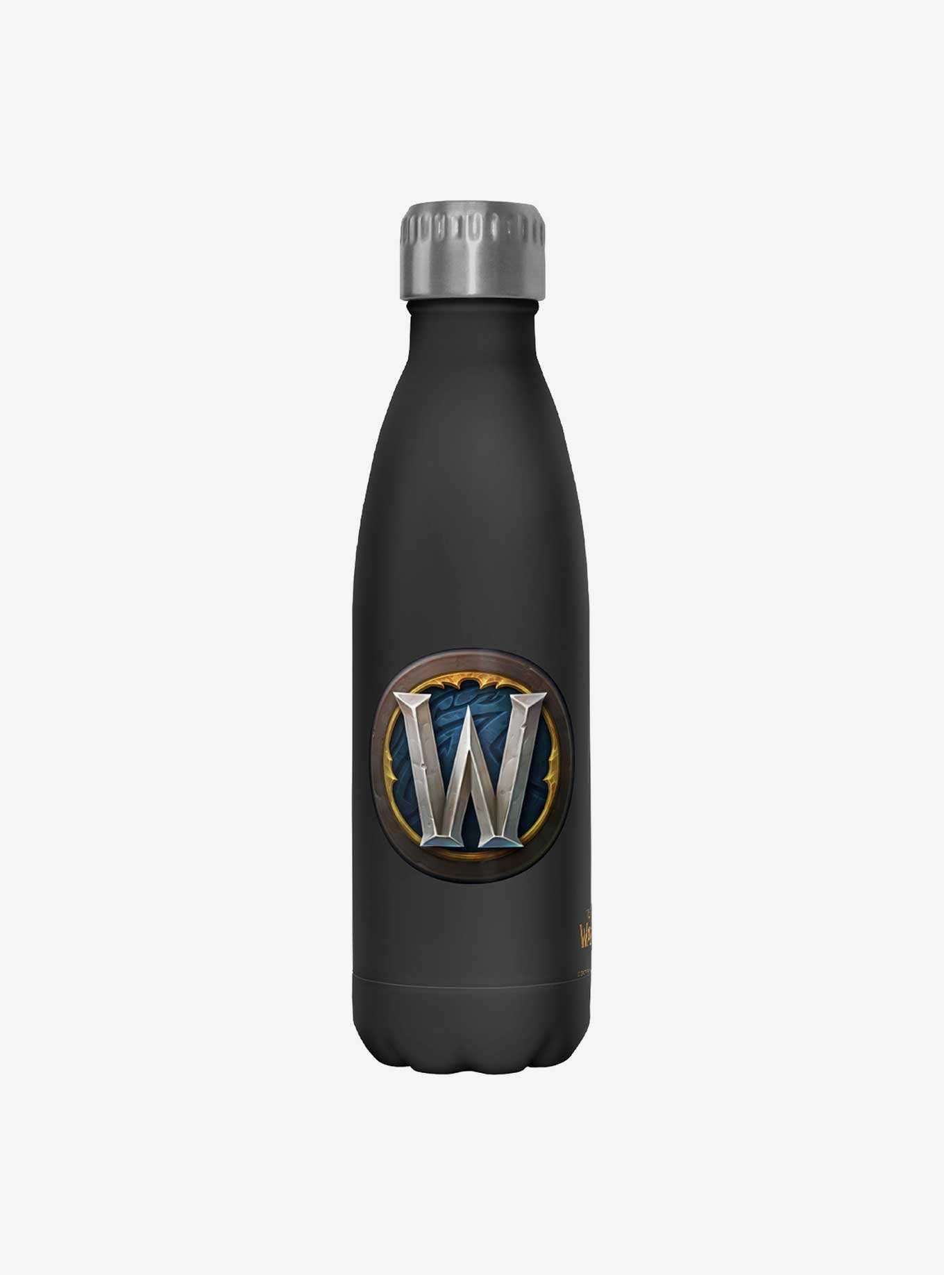 World of Warcraft Classic Logo Stainless Steel Water Bottle, , hi-res