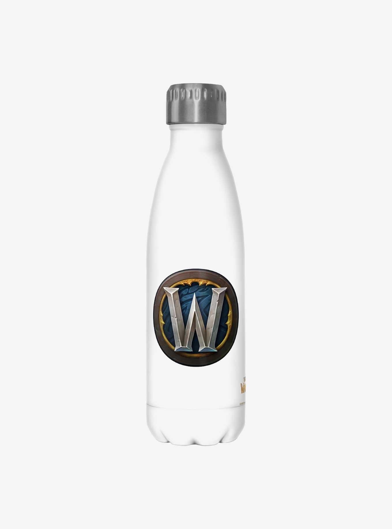 World of Warcraft Classic Logo Stainless Steel Water Bottle, , hi-res