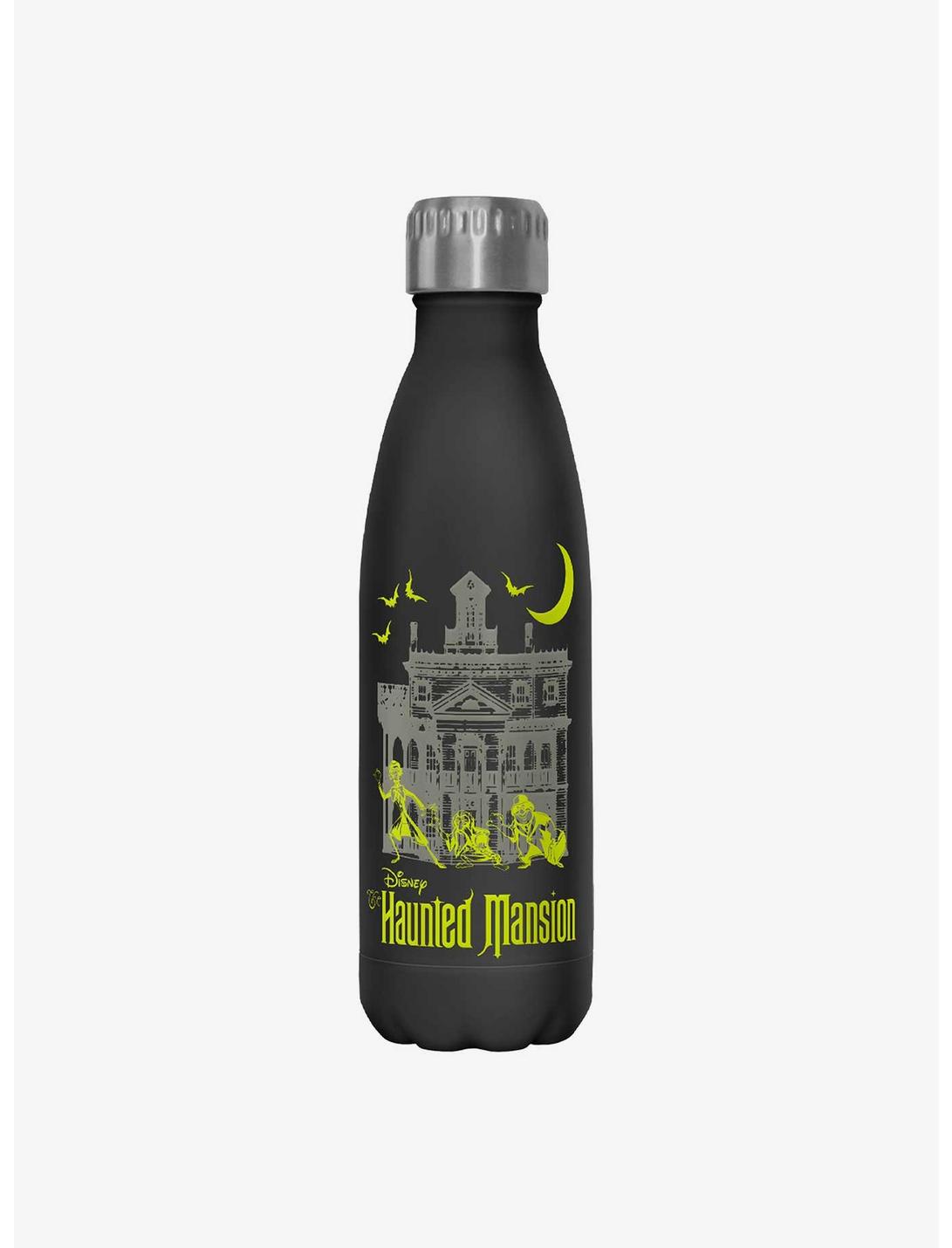 Disney The Haunted Mansion Moon Bats Stainless Steel Water Bottle, , hi-res