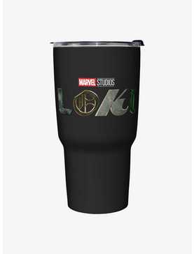 Marvel Loki Logo Travel Mug, , hi-res