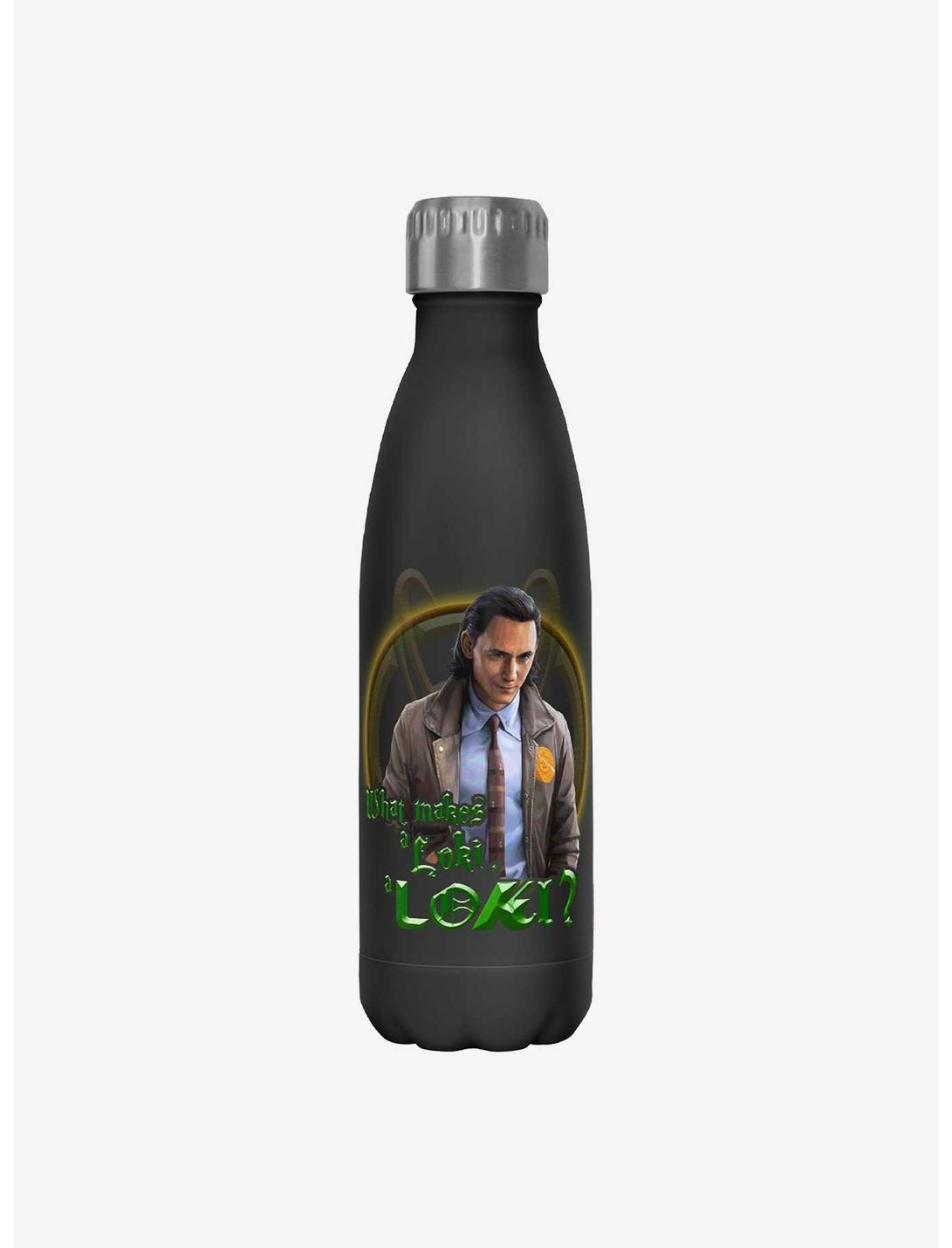 Marvel Loki What Makes A Loki Stainless Steel Water Bottle, , hi-res