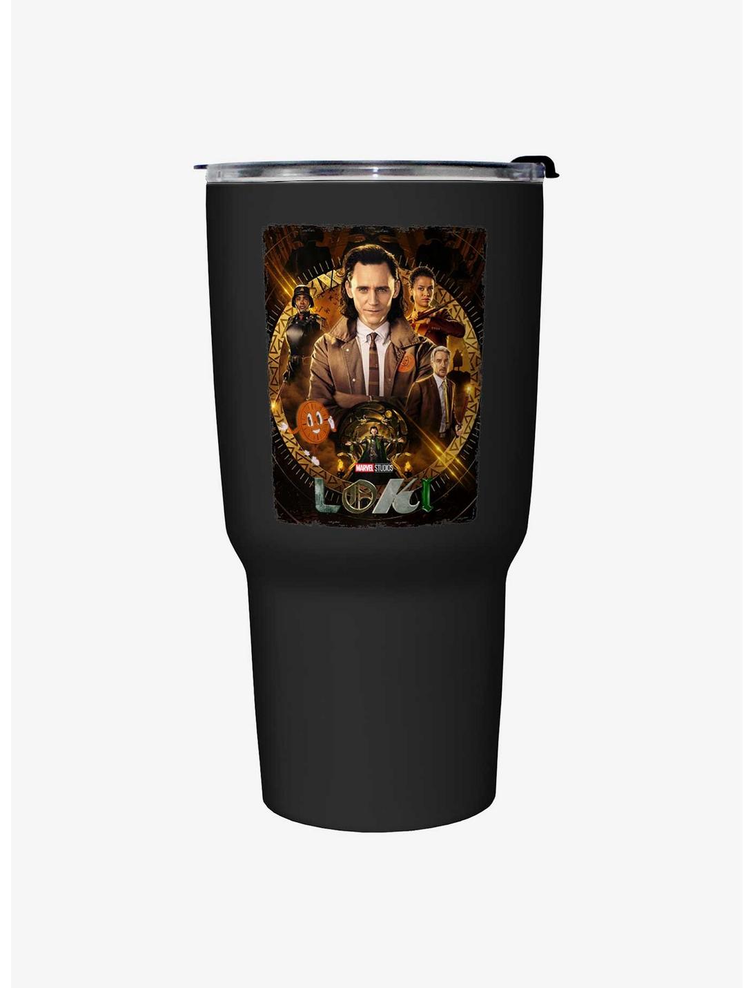 Marvel Loki Group Poster Travel Mug, , hi-res