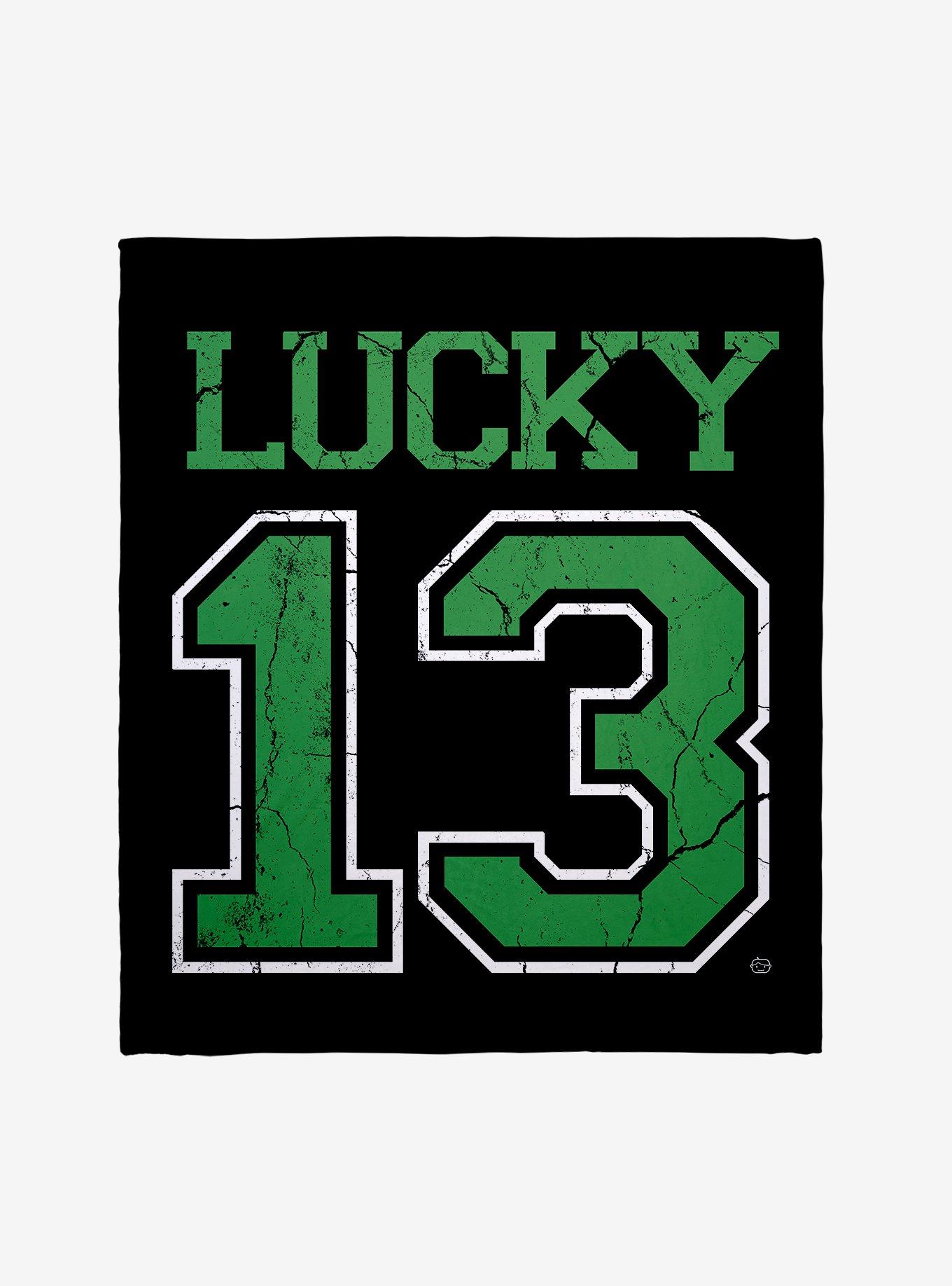 St. Patrick's Day Lucky 13 Throw Blanket