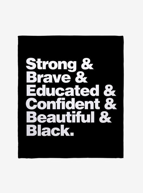 Black History Month Blanket I'm Black And I'm Proud LT15 main image 0