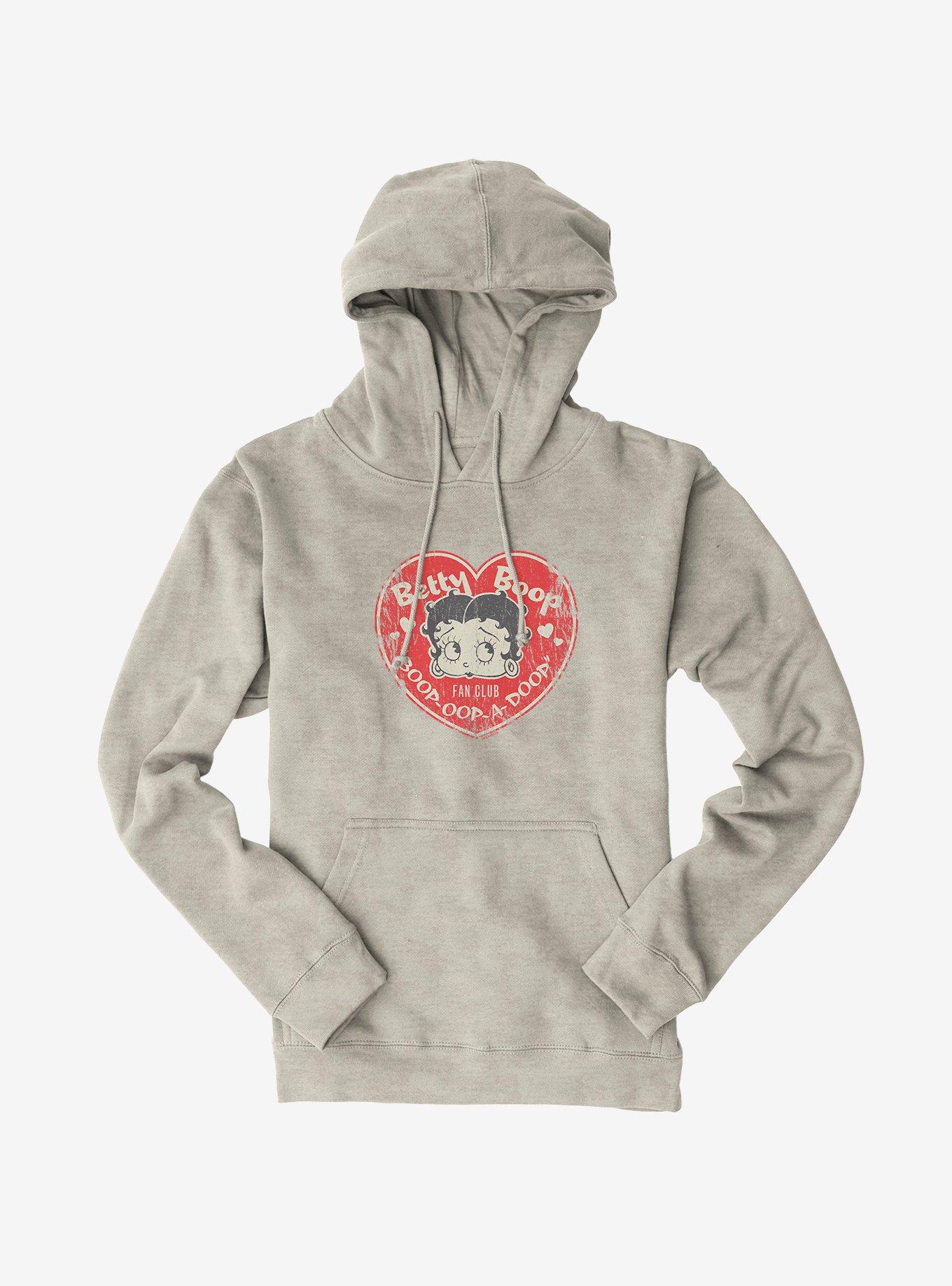 Betty Boop Fan Club Heart Hoodie, , hi-res